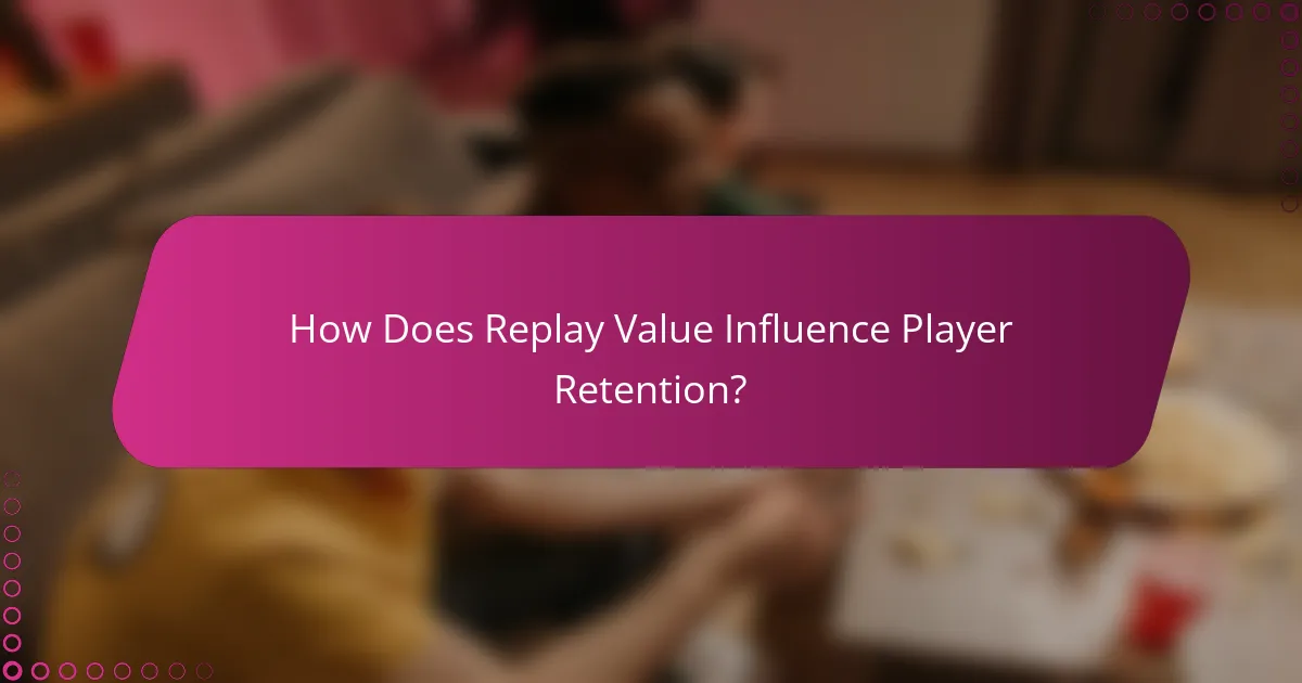 How Does Replay Value Influence Player Retention?